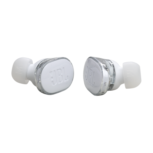 JBL Tune Buds Ghost Edition - Ghost White - True wireless Noise Cancelling earbuds - Detailshot 3 image number null